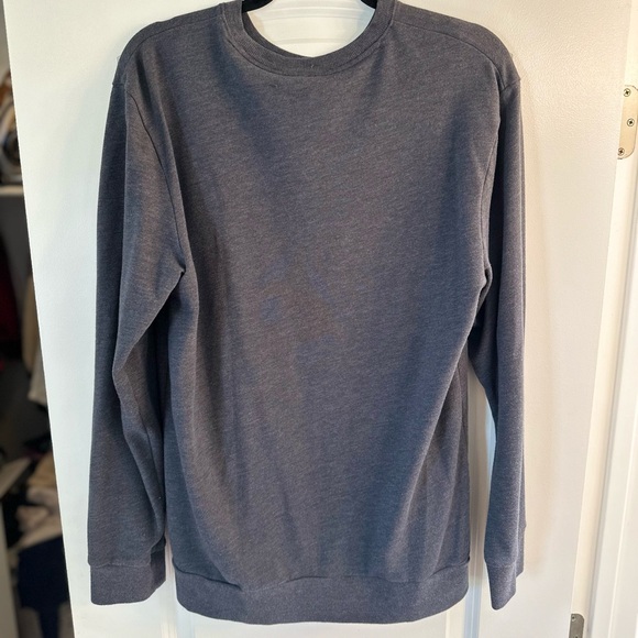 Calvin Klein Men's Charcoal Crewneck Sweater - Picture 2 of 2